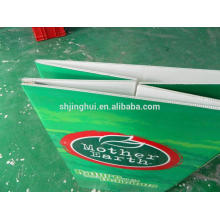 Polypropylene pp hollow sheet corrugated plastic layer pads